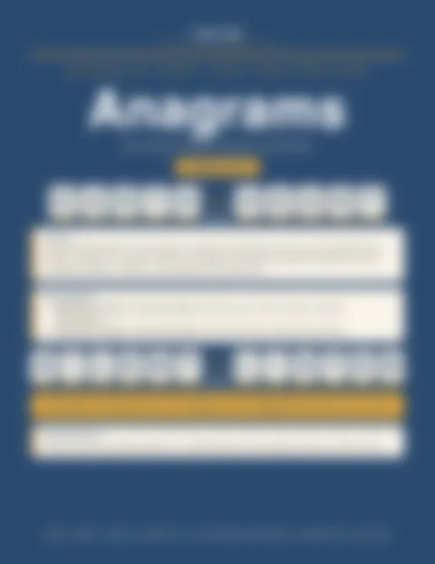 Preview of inside pages from Anagrams. Select to enlarge.