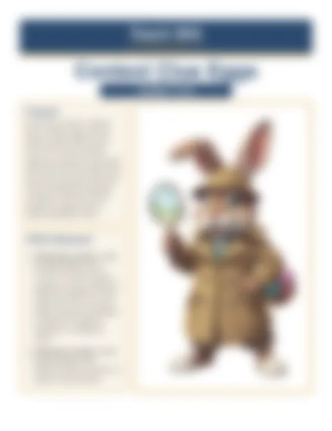 Preview of inside pages from Context Clue Eggs. Select to enlarge.